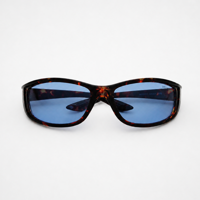 The Velour Frame - TURTOISE BLUE