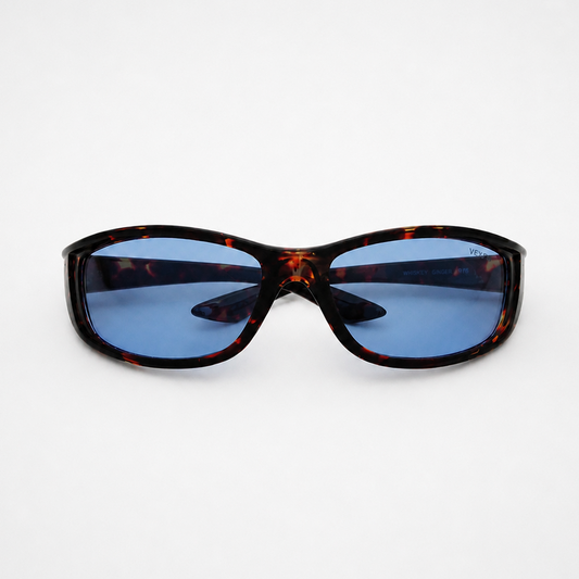 The Velour Frame - TURTOISE BLUE